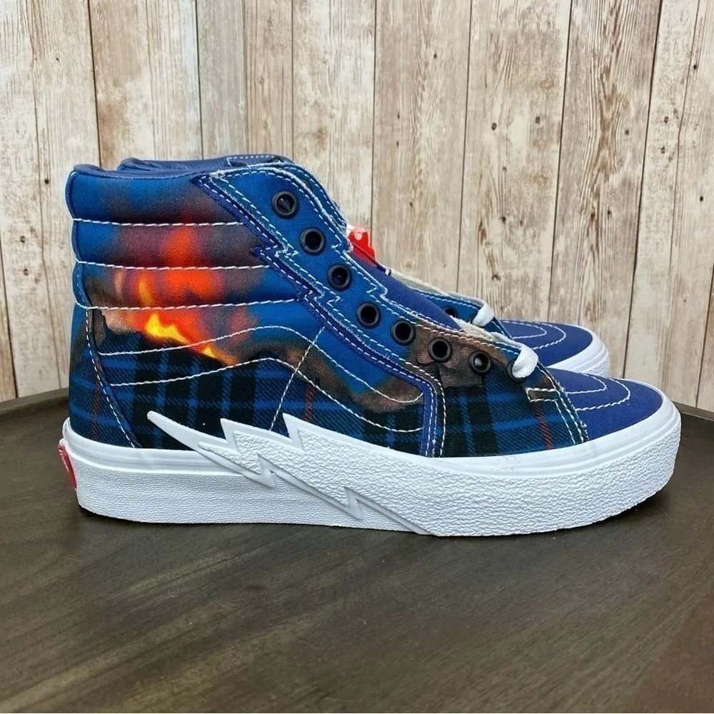 Vans Sk8-Hi Bolt Big Reveal Classic High Top Sneaker‎ Size 7 Women